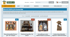 Desktop Screenshot of pro-kamarada-vanocni.darek.cz