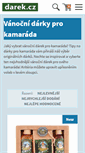 Mobile Screenshot of pro-kamarada-vanocni.darek.cz