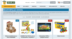 Desktop Screenshot of pro-miminka-vanocni.darek.cz