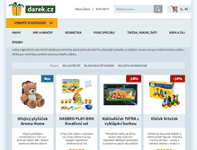 Tablet Screenshot of pro-miminka-vanocni.darek.cz