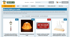 Desktop Screenshot of pro-rodice-vanocni.darek.cz